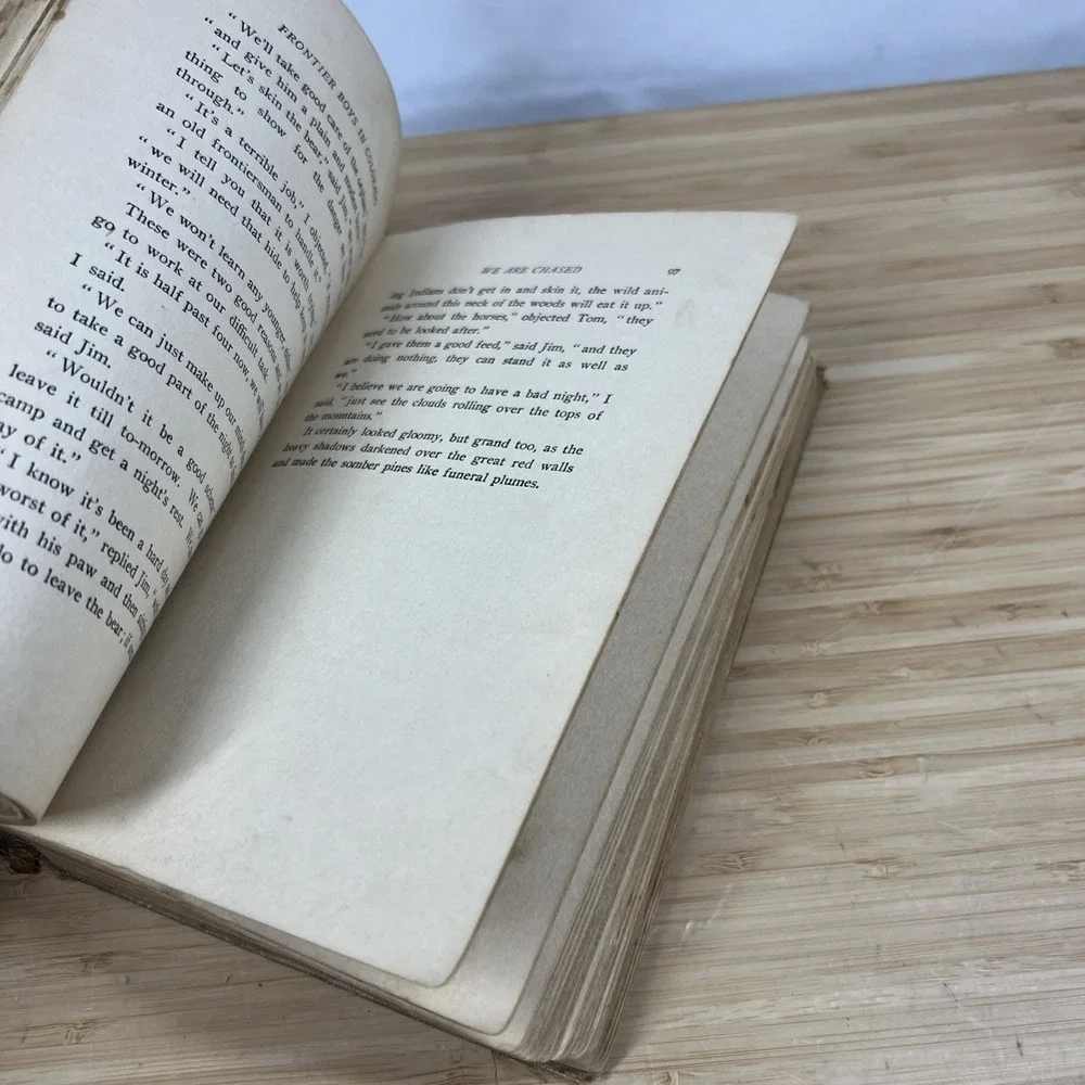 Frontier Boys In Colorado By Capt Wyn‎ Roosevelt 1911 Hardcover Vintage